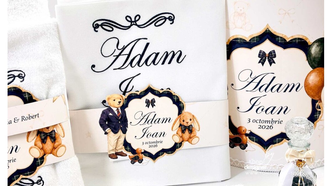 Trusou Botez Băiat Paddington Bear Fashion Ralph Lauren 13
